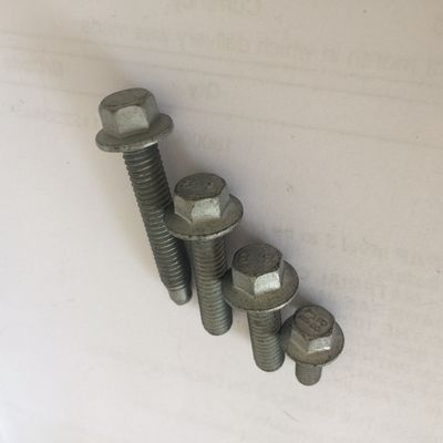 China Class 8.8 Dacromet Plated Alloy Steel Flanged Hex Head Screws Flanged Hex Head Bolts Hex Flange Bolts supplier