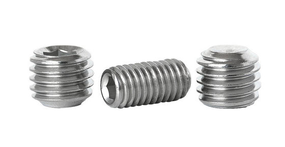 China ISO4029  Metal Set Screws , Stainless Steel Socket Set Screw Cup Point supplier