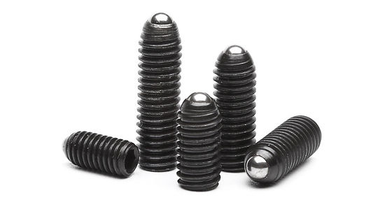 China Class 12.9 Alloy Steel Low-Profile Swivel-Tip Set Screw Low-Profile Swivel-Tip Headless Screws supplier