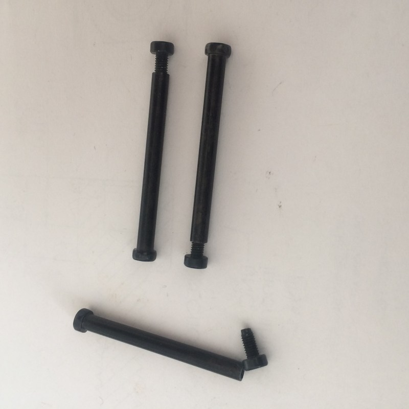 Black Galvanized Binding Barrels And Screws Alloy Steel Material With