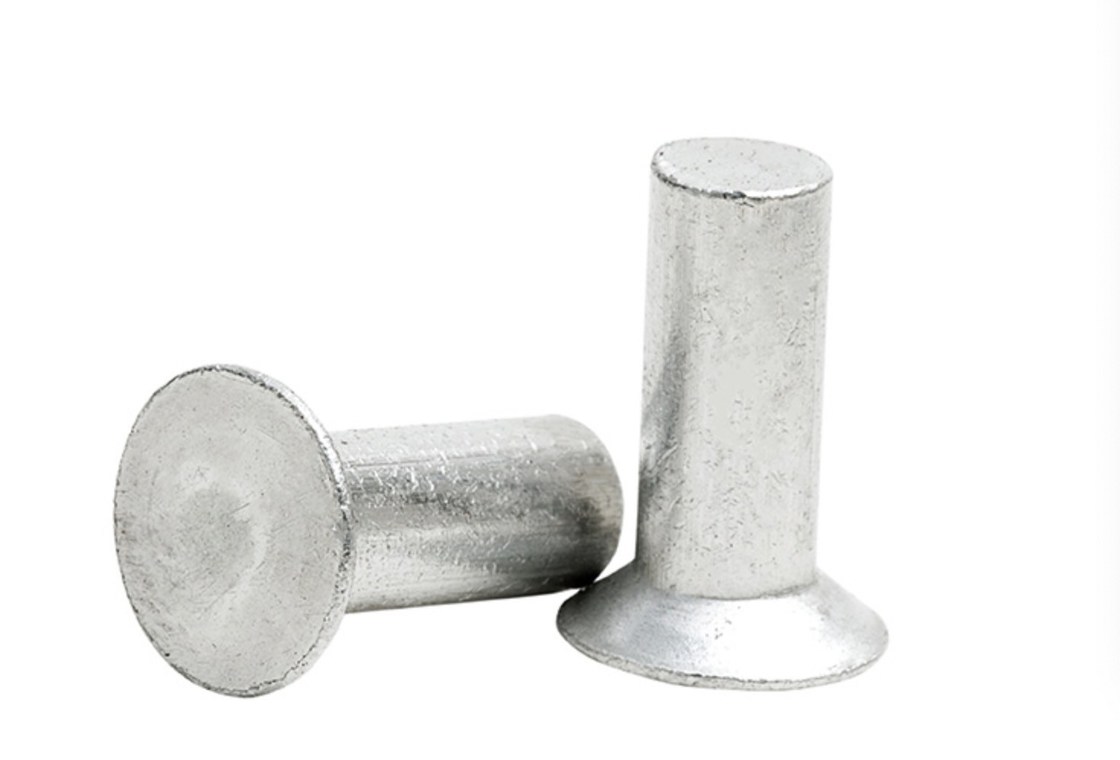 M1M30 Aluminium Solid Rivets Flat Head , CSK Head Rivets Lightweight