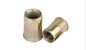 Yellow Chromate Plated M12 Rivet Nut , Metric Knurled Insert Nut supplier