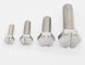 GB29.1 Slotted Hex Head Cap Screw , Fully Threaded Stainless Steel Hex Bolts supplier