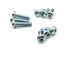Alloy Steel Pan Head Torx Screws Zinc Plated With 0.4 Mm Thread Pitch supplier