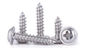 Stainless Steel Phillips Flanged Extra-Wide Rounded Head Screws for Sheet Metal Tapping Screws with Collar supplier