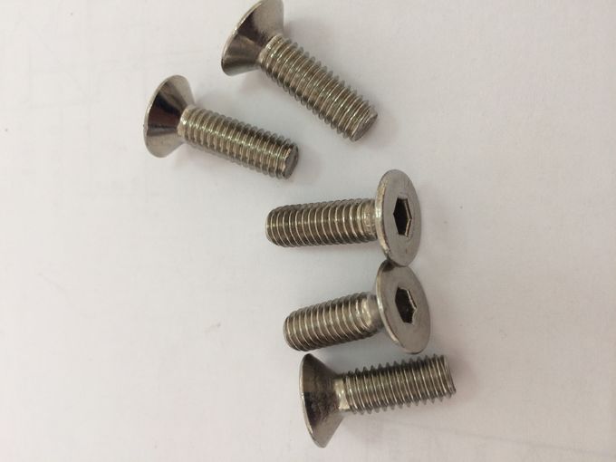 Stainless Steel Conutersunk Head Socket Cap Machine Screws Allan Flat Head Stainless Steel Screw