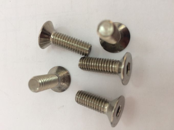 Stainless Steel Conutersunk Head Socket Cap Machine Screws Allan Flat Head Stainless Steel Screw