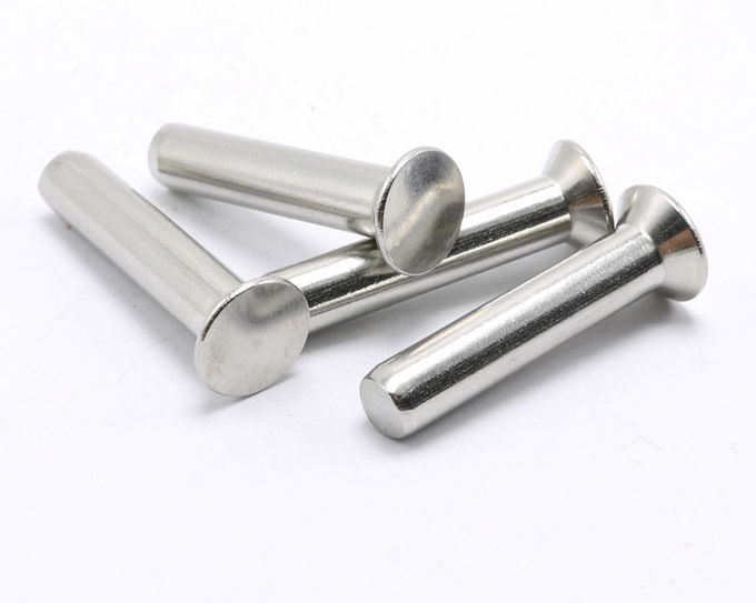 18-8 Flat Head Stainless Steel Solid Rivets , Countersunk Head Solid Rivet