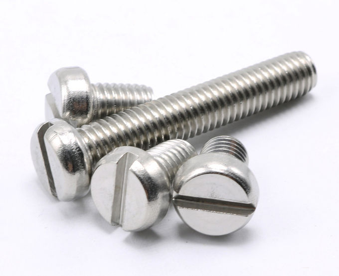 18-8 Stainless Steel Slotted Drive Fillister Head Screws ASME B18.6.3 Slotted Drive Fillister Head Slotted Screws