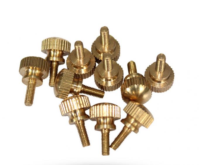 DIN464 Flared Collar Precision Shoulder Screws , Brass Shoulder Bolts