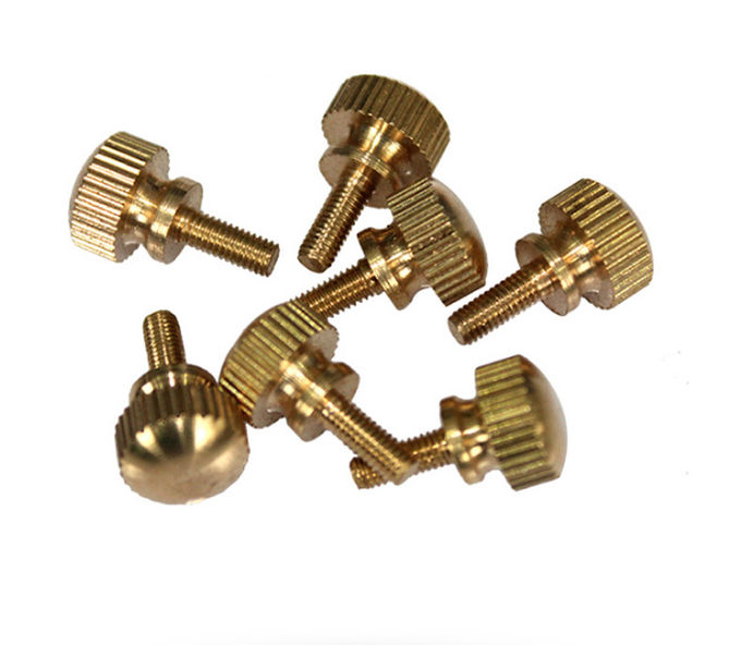 DIN464 Flared Collar Precision Shoulder Screws , Brass Shoulder Bolts
