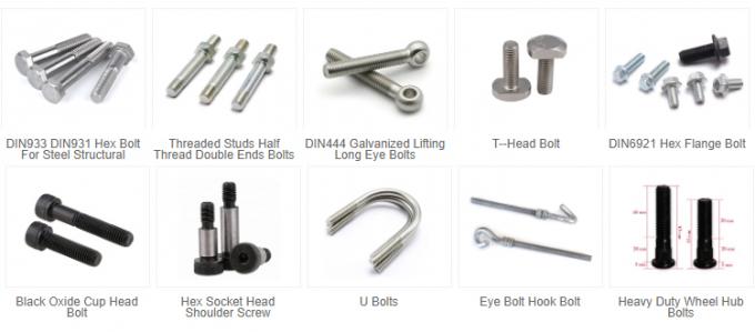 High Strength Class8.8 10.9 12.9 Hex Bolt DIN 931 DIN 933 Hex Head Cap Bolt 5