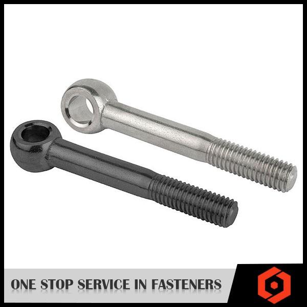 Carbon Steel Lifting Eye Bolt DIN444 Black Oxide Coating Eye Bolt Grade 4.8