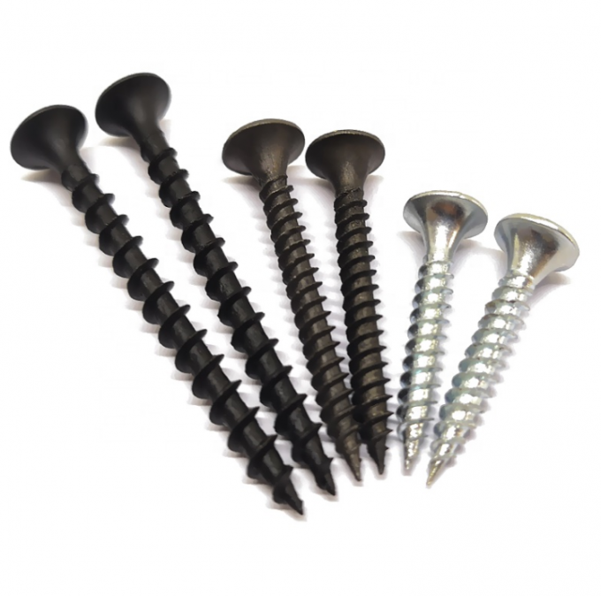 Custom Small Wooden Drywall Screws Metric Black DRY Wall Screw