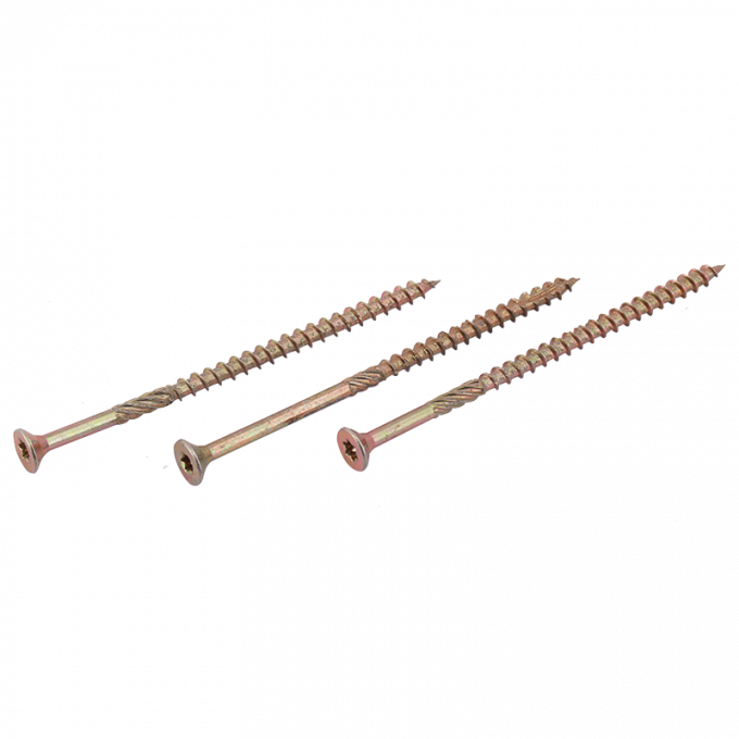 M2.56MM Box Collated Chipboard Screw CE Csk Zinc Plated Wood Screw