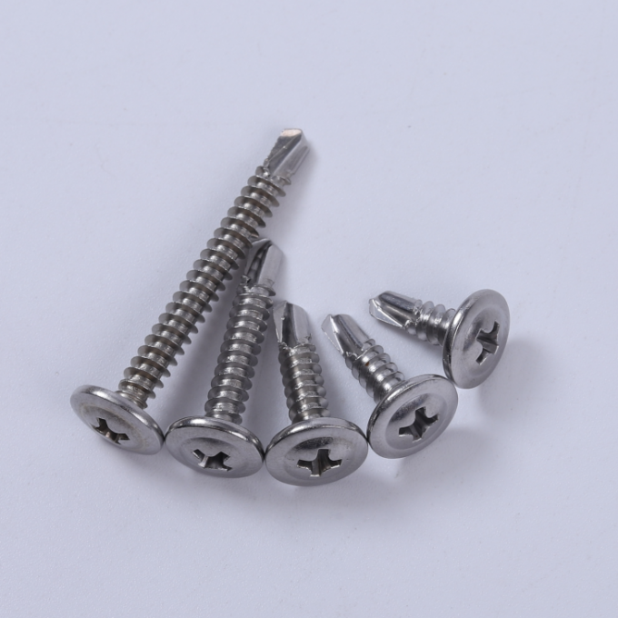 Wafer Head Phillip Drive BSD Thread Self Drilling Screw M8 M10 Thread ...