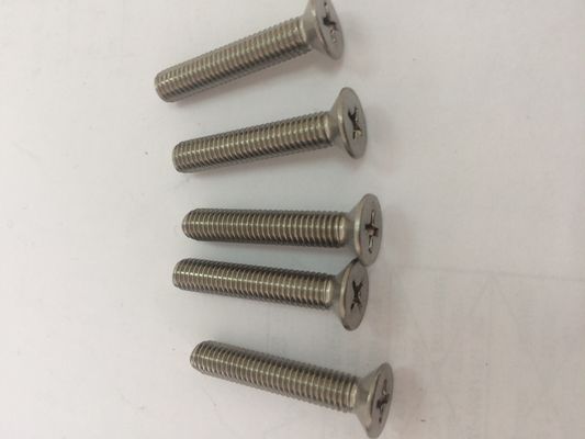 China Stainless Steel Countersunk Machine Screws  DIN7991 Flat Head Screws  316 Stainless Steel Machine Screws supplier