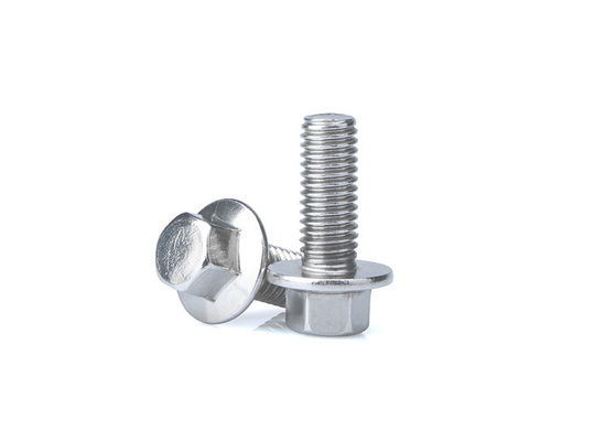 China A2-70 Stainless Steel Hex Flange Bolts  Stainless Steel Flange Hex Head Screws  Stainless Steel Flange Bolts supplier