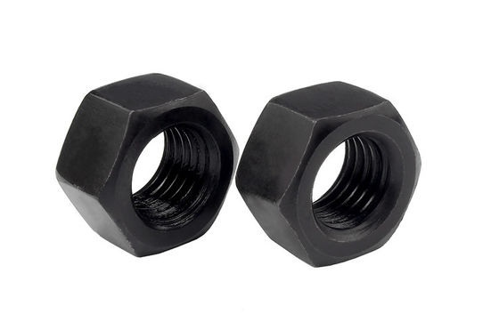 China Black Oxide Steel DIN934L Class 8 Left-Hand Threaded Hexagon Nuts Hex Nuts supplier