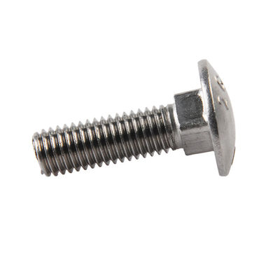 Stainless Steel 316 Carriage Bolts DIN603 M4 Carriage Bolt Din 603 Step Bolts With Umbrella Head