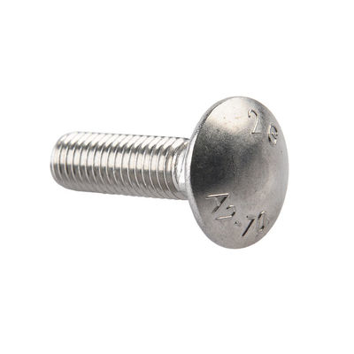 Stainless Steel 316 Carriage Bolts DIN603 M4 Carriage Bolt Din 603 Step Bolts With Umbrella Head