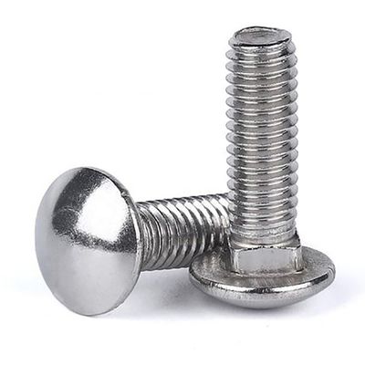 Stainless Steel 316 Carriage Bolts DIN603 M4 Carriage Bolt Din 603 Step Bolts With Umbrella Head