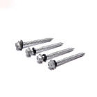 Building Roofing Screws With Rubber Washers Tornillos Hexagonal Hex Head Self Drilling Screws