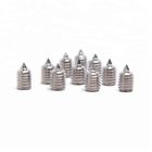 CE ISO9001 Stainless Steel Grub Screw Slotted Set Screw With Cone Point