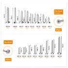 M3 4 5 6 Self Tapping Screws Assortment Kit Pan Head and Flat Head 304 Stainless Steel Screws