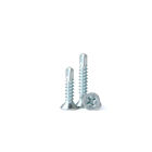 Cross Recessed Countersunk Head Drilling Screw With Blue White Zinc Drilling Screw