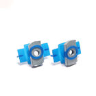 Solar Fastener Zinc Plated Carbon Steel Combo Nut Washer Channel Nut Strut Channel Nuts With Plastic Wing