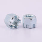 Slotted Round Lock Hexagon Head Hex Slotted Castle Crown Nut Hexagon Slotted Nuts