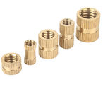 DIN6303 GB17880.1 Brass Rivet Nut Brass Knurled Nut Inlaid Copper Nuts
