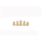 Brass Knurled Inlaid Nut Copper Injection Injection Double Pass Chamfered Knurled Copper Nut Set With Inlaid