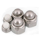 Prevailing Torque Type Hexagon Domed Cap Nuts With Nonmetallic Insert DIN 986 Self Locking Nylon Insert Domed Cap Nuts