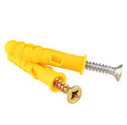 Plastic Drywall Wall Anchors Nylon Wall Plug Anchor With Self Tapping Screws For Plasterboard