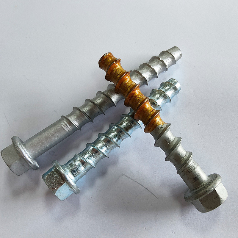 Split Machine Thread Anchor Cement self-cutting thread anchors Hexagon flange self-cutting screws ...