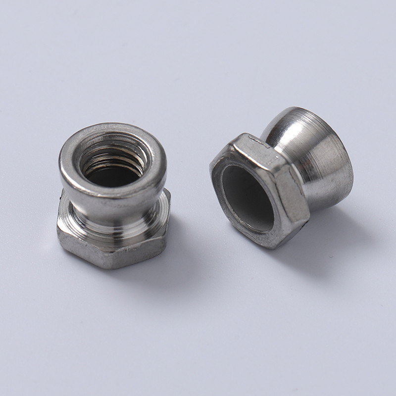 Customized A2 SS304 Anti Theft Twist Off Security Hex Breakaway Nuts M6