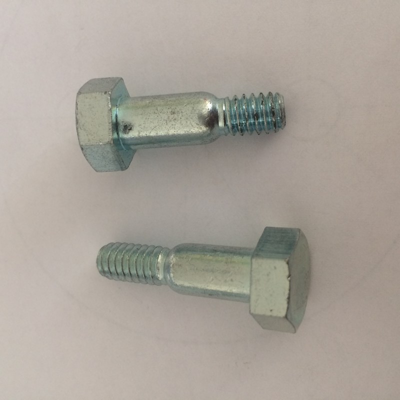 NonStandard Zinc Plated Hex Head Shoulder Screws Hex Head Screws