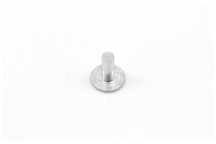 High Accuracy Aluminum Tubular Rivets , Round Domed Head Solid Rivets