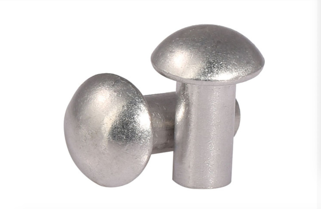 Stainless Steel Dome Head Solid Rivets M1M30 Size With DIN ISO Standard Stainless Steel Dome Head Solid Rivets M1M30 Size With DIN ISO Standard
