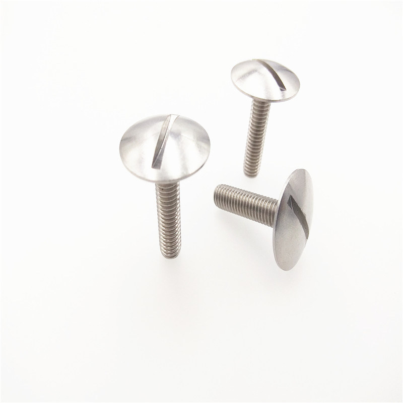 Stainless Steel ExtraWide Truss Head Slotted Screws GB947 Big Truss