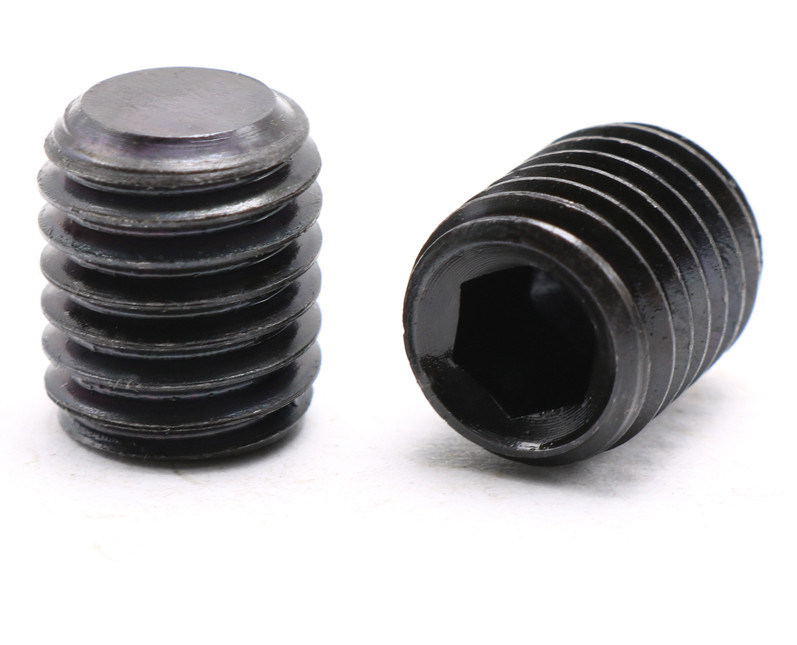 Class 12.9 Alloy Steel Hexagon Socket Drive Headless Screws with Flat Point