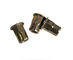 Half Hex Flat Round Head Rivet Nuts Heavy Duty Twist Resistant With Zinc Plated supplier
