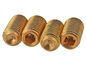 Yellow Brass Hex Socket Metal Set Screws GB80 Drive Cup Point Headless Screw supplier
