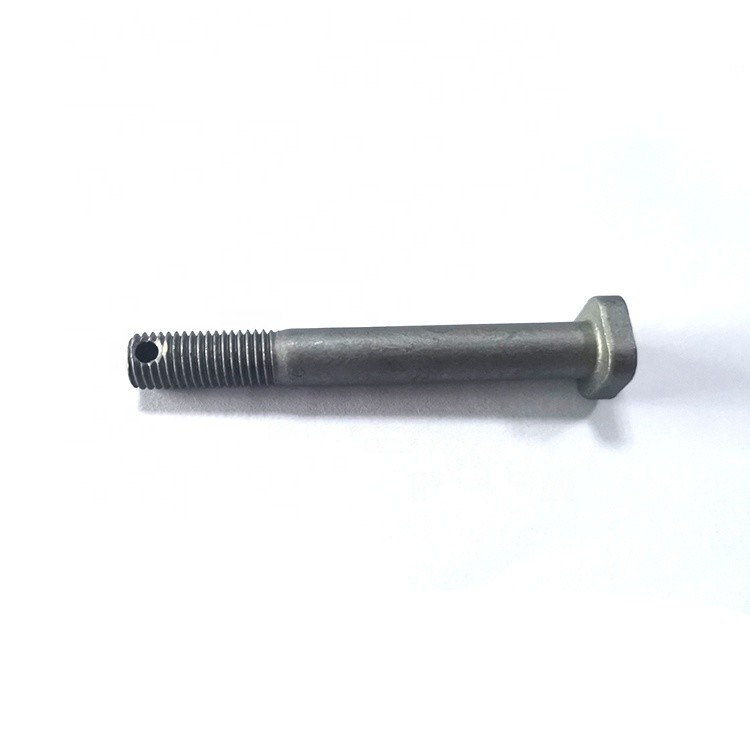 Custom Cotter Pin Square Head Bolt Geomet Bolt With Wire Hole Cotter