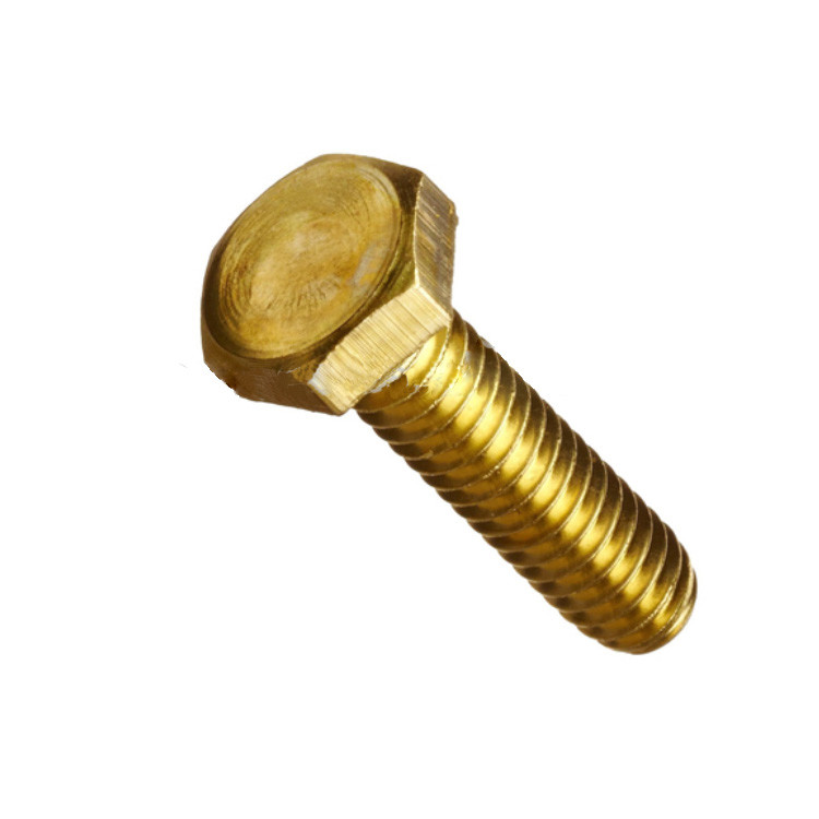 Coarse Fine Thread Brass Hex Bolts Brass Hex Nut Bolt