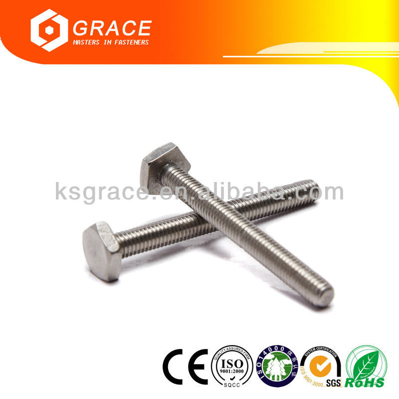 Fastener factory Stainless Steel Pentagon Bolt a2 70 stainless steel bolts