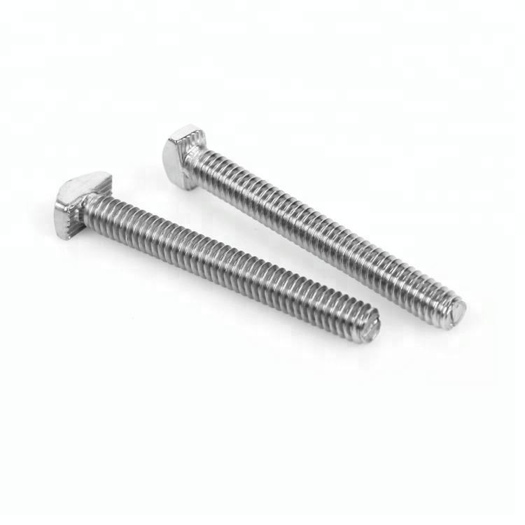 Polish Finish Track T Head Bolts A270 Stainless Steel T Bolts T Nut Bolts