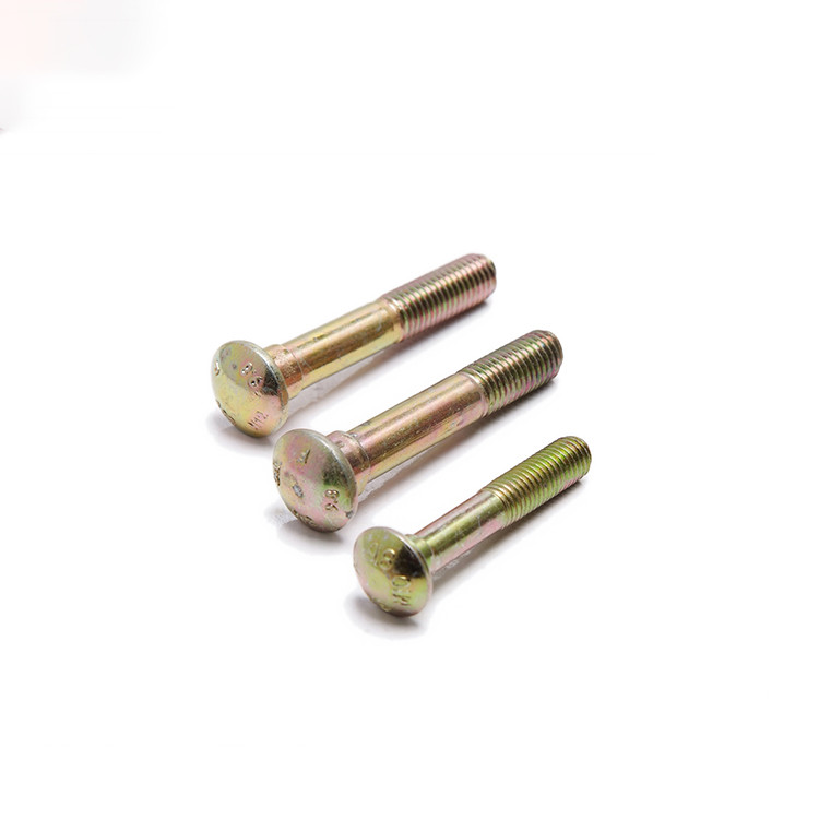 Round Head Elliptic Neck Rail Fish Bolt Railway Oval Neck Track Bolt